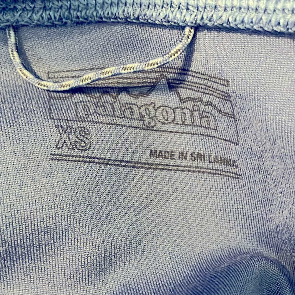 Patagonia Pack Out tights mid rise pocket leggings size XS - smolder blue - Picture 6 of 6